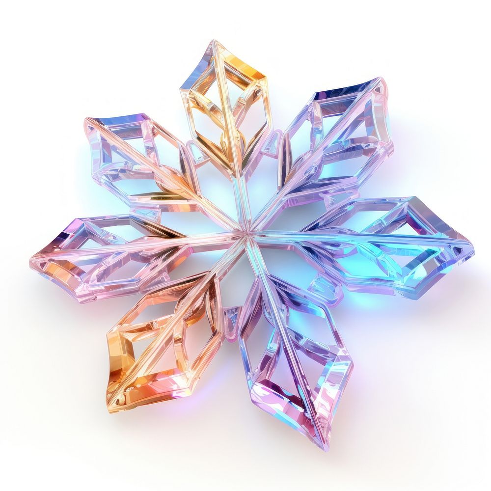 Stellar Plates Snowflakes snowflake jewelry crystal.