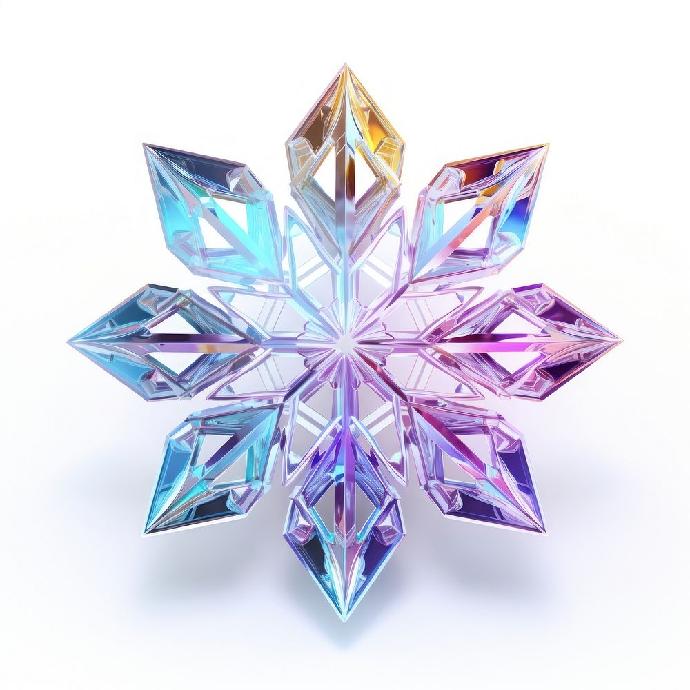 Stellar Plates Snowflakes snowflake crystal jewelry.