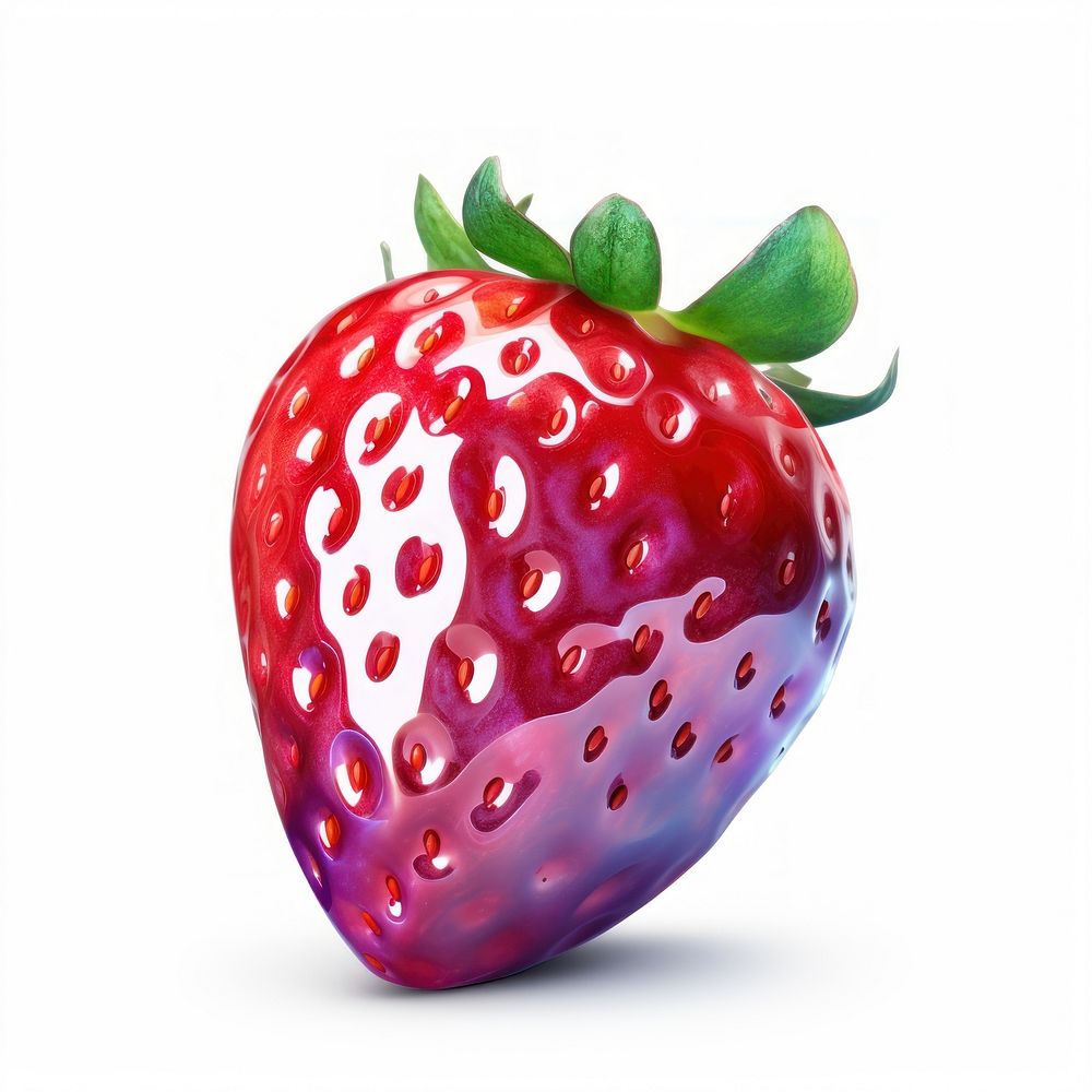 Strawberry fruit plant food.