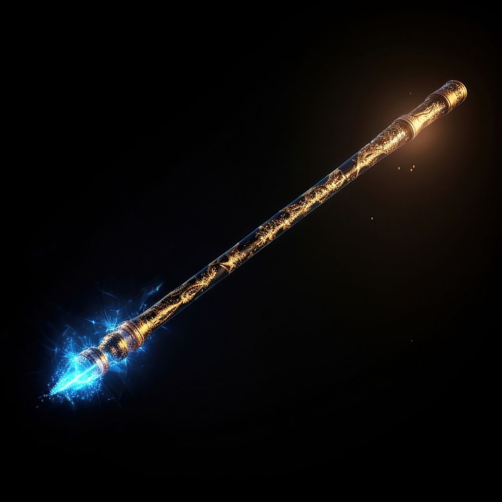 Magic wand light flute blue.