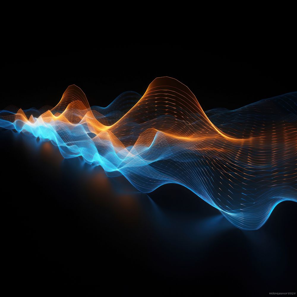 Seismic wave light backgrounds technology.