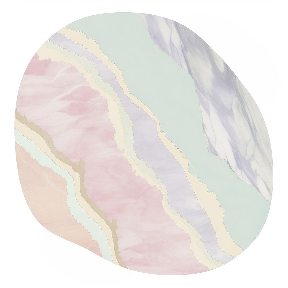 Art deco marble distort shape backgrounds abstract accessories.