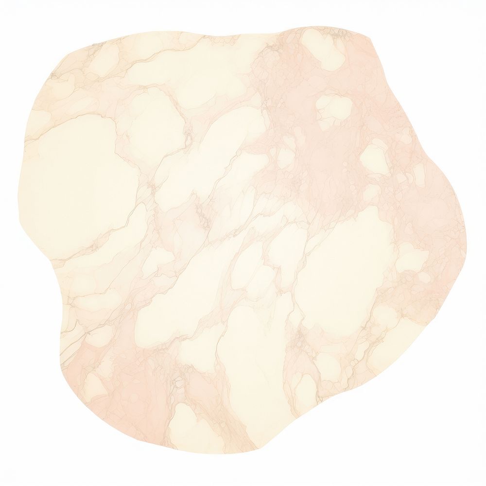 Beige marble distort shape backgrounds abstract white background.