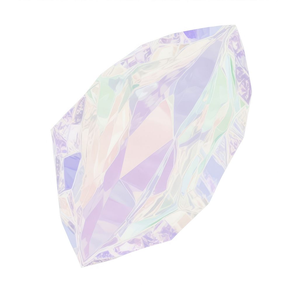 Diamond marble distort shape gemstone crystal jewelry.