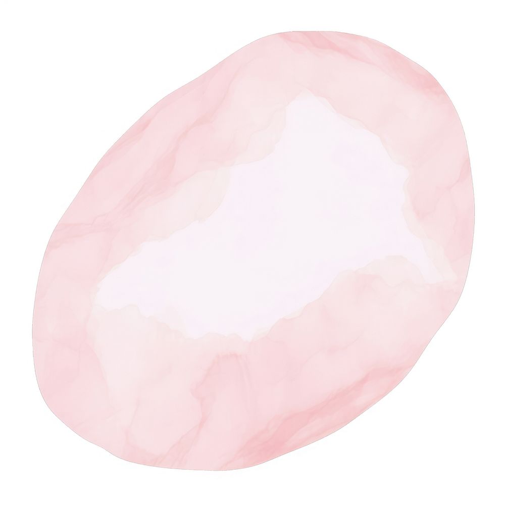 Pink marble distort shape jewelry white background accessories.