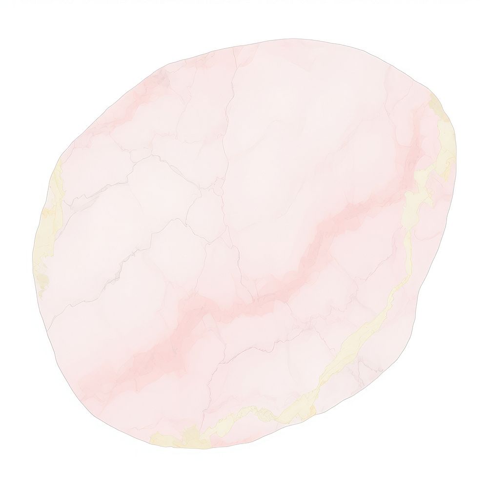 Pink marble distort shape white background microbiology accessories.