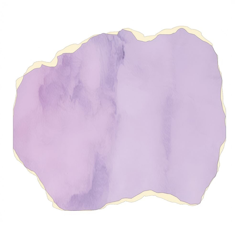 Purple marble distort shape paper abstract white background.