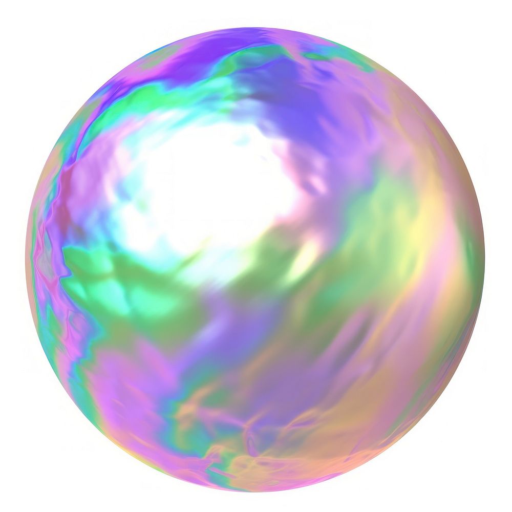 A holography globe backgrounds sphere white background.