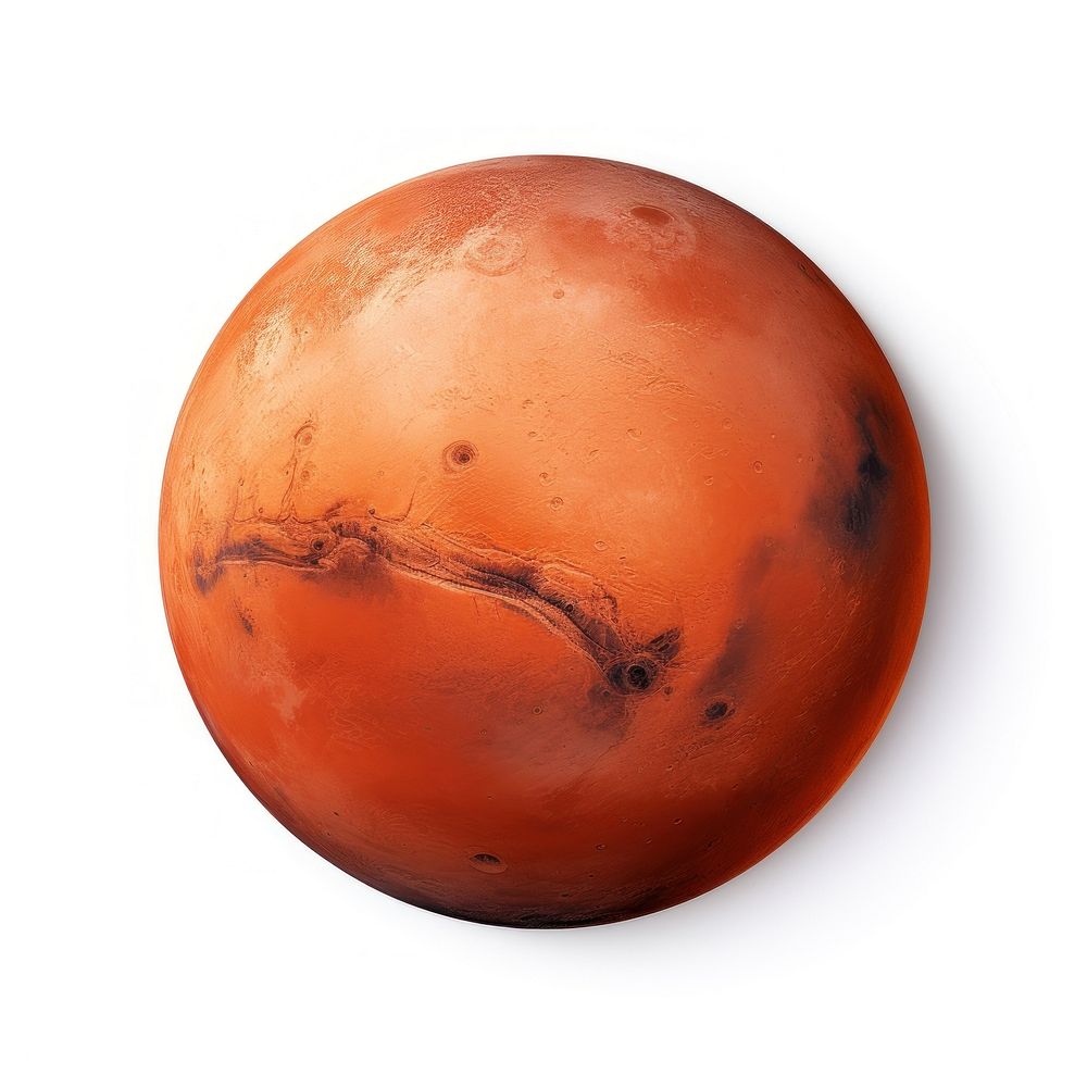 Mars sphere planet space. AI generated Image by rawpixel.