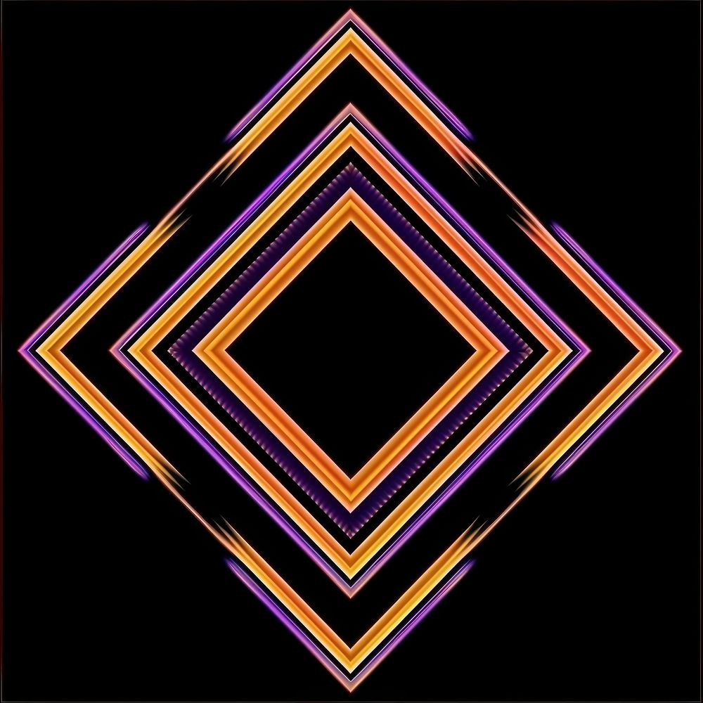 A symmetric frame backgrounds pattern purple.