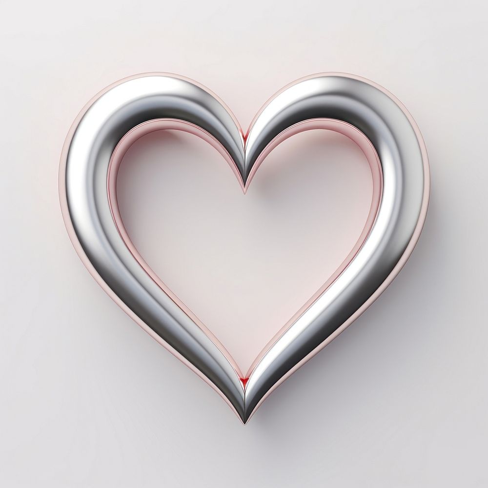 3D heart shape jewelry accessories accessory.