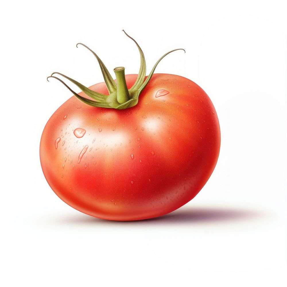 Fresh tomato vegetable plant food. AI generated Image by rawpixel.