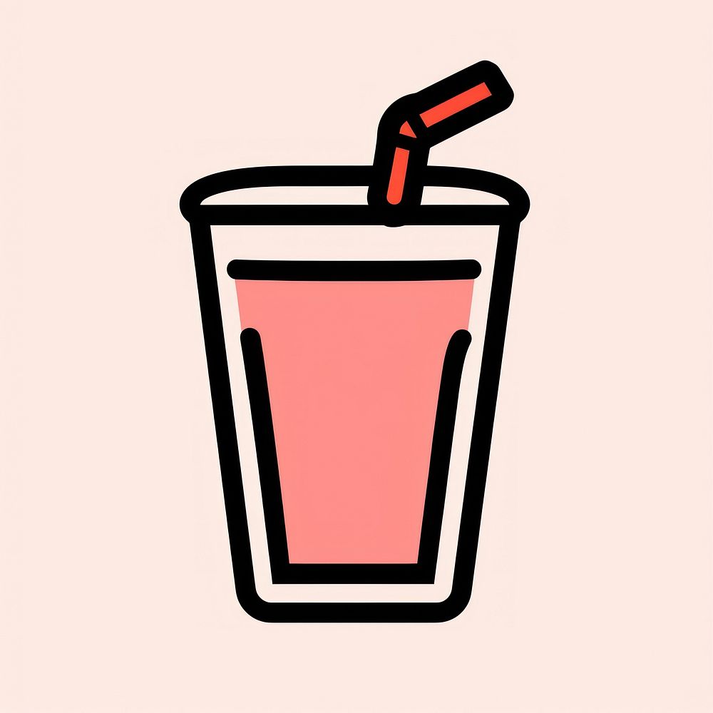 Milkshake icon milkshake drink soda.