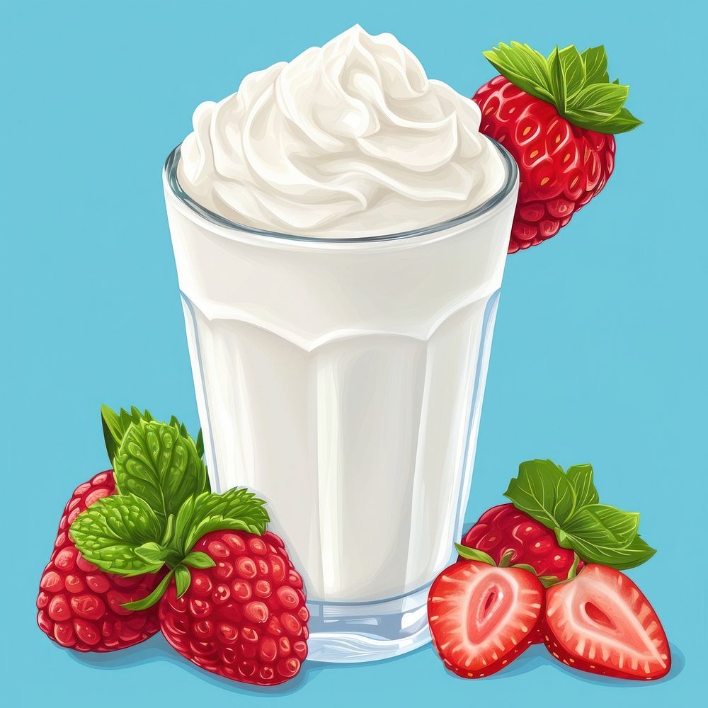 Milkshake icon milk strawberry milkshake.