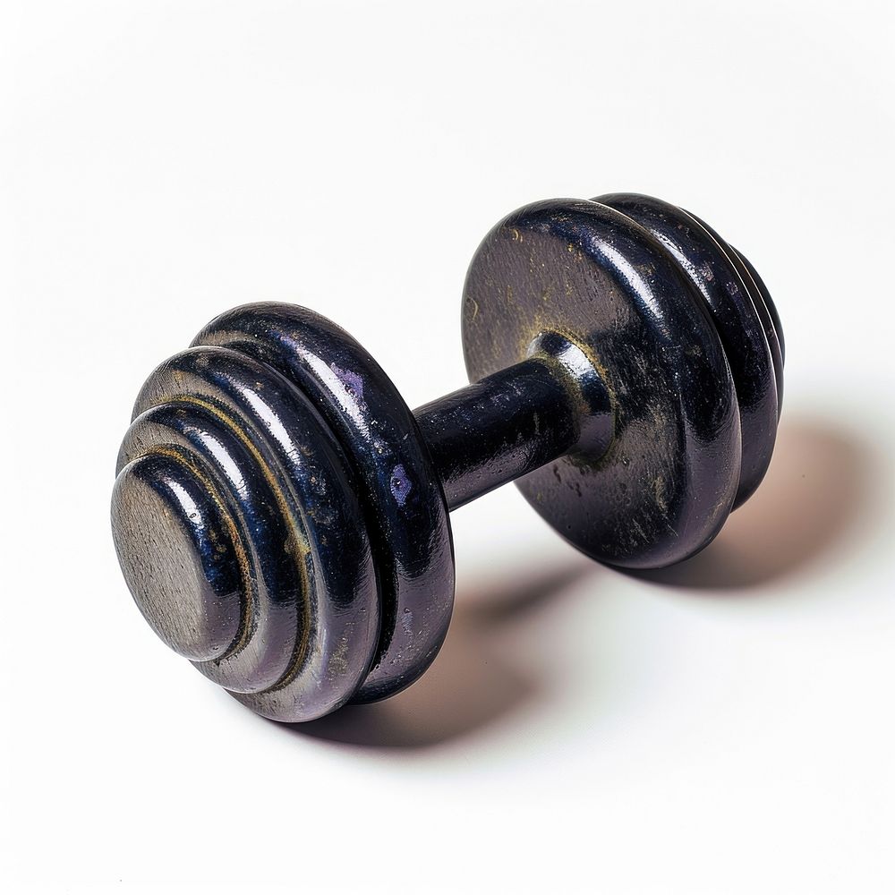 Dumbell sports gym white background. AI generated Image by rawpixel.