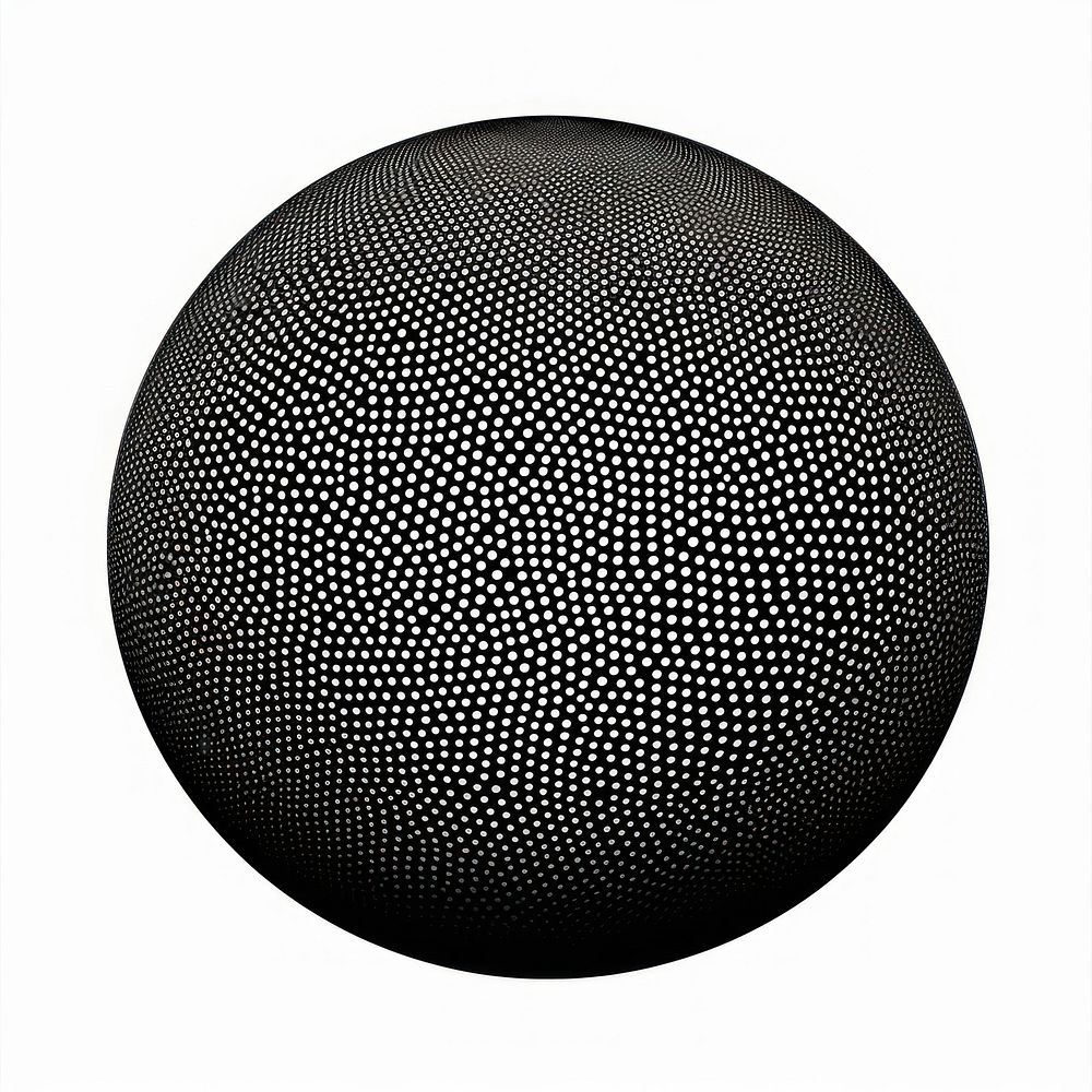 Ball sphere black ball.