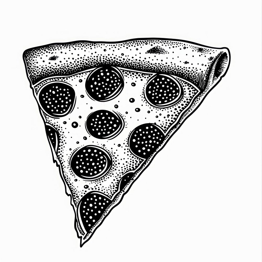Pizza drawing sketch art. | Premium Photo Illustration - rawpixel