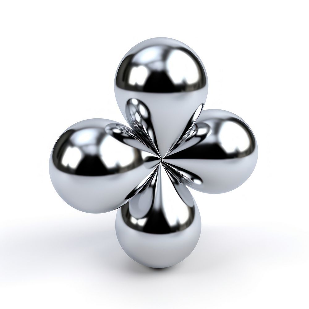 Cross Chrome material jewelry silver shiny.