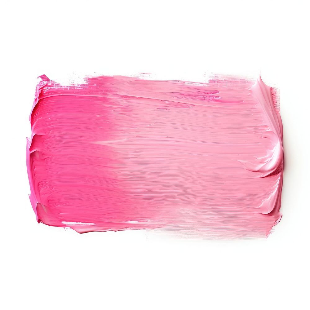 Pink flat paint brush stroke backgrounds rectangle petal.
