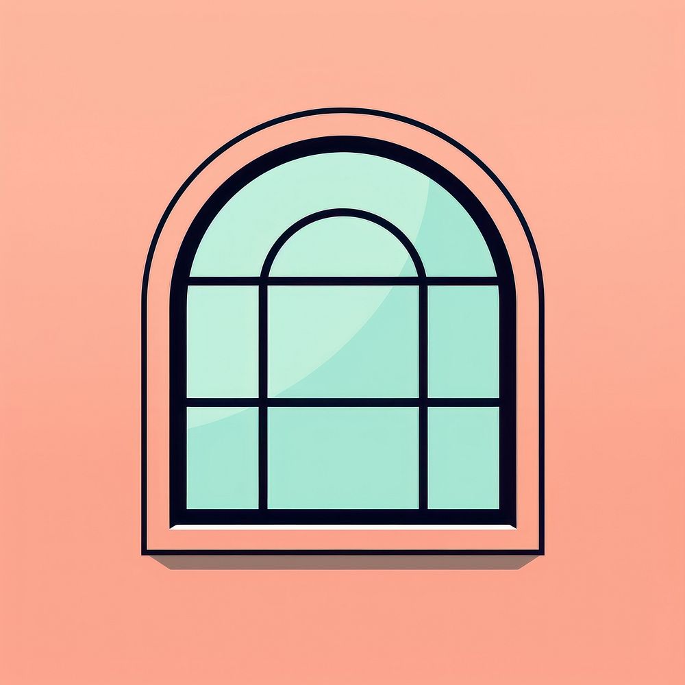 Window architecture shape line.