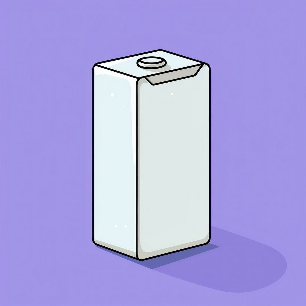 Milk box container letterbox cylinder.
