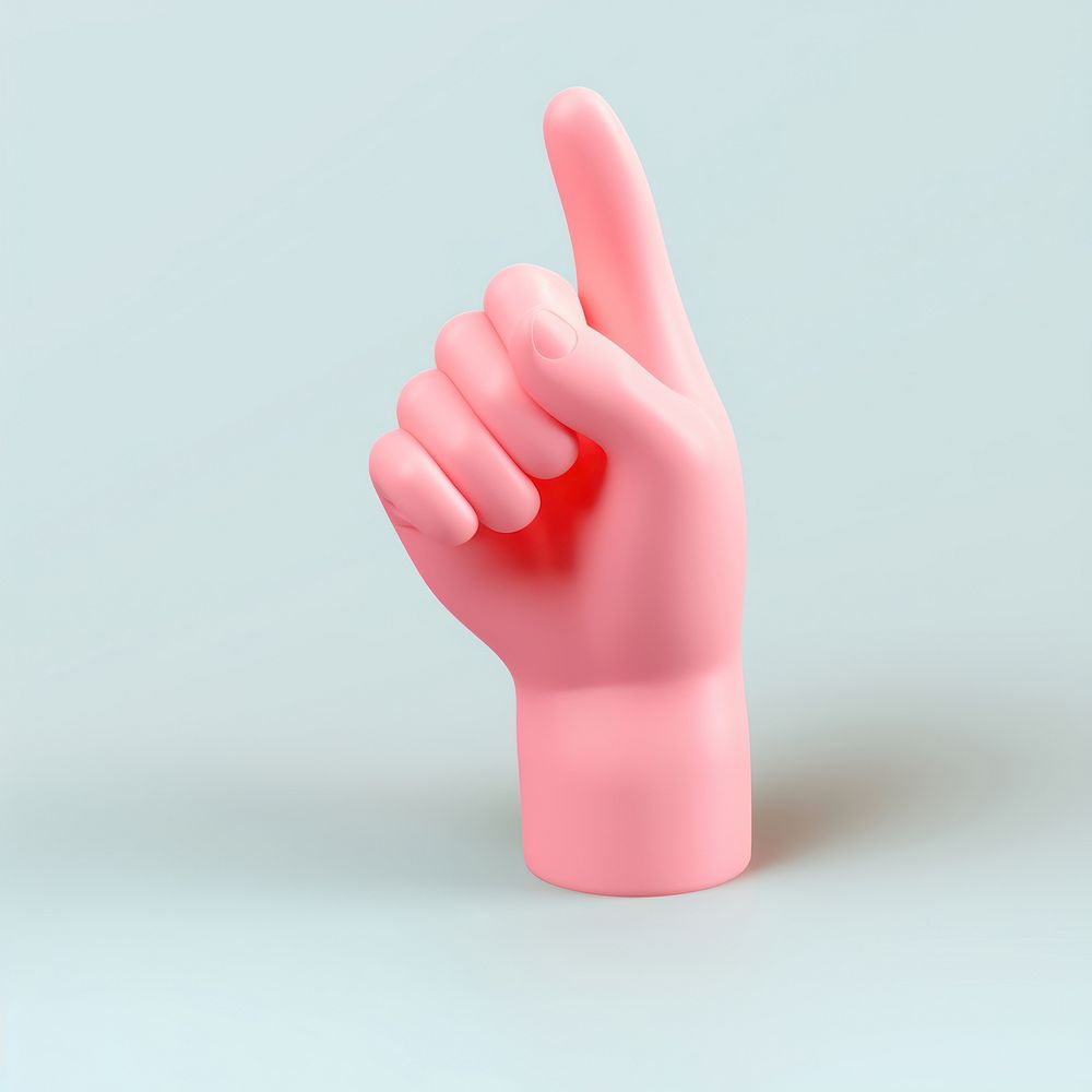 Hand finger glove gesturing.