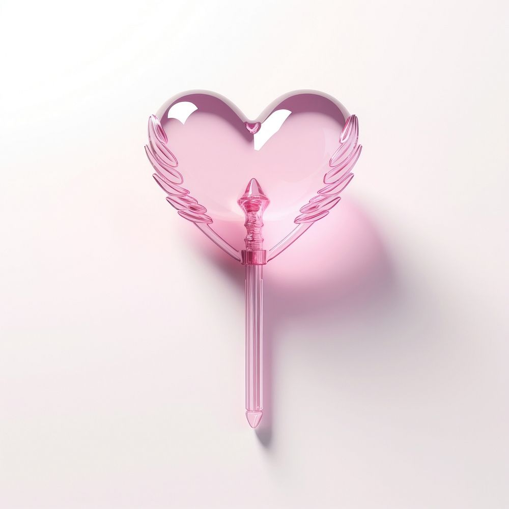 Cupid Arrow confectionery lollipop jewelry.