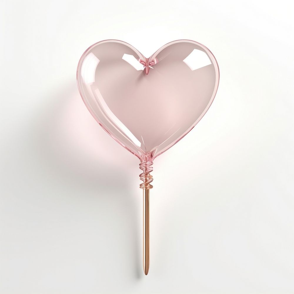 Simple cupid Arrow white background confectionery lollipop.