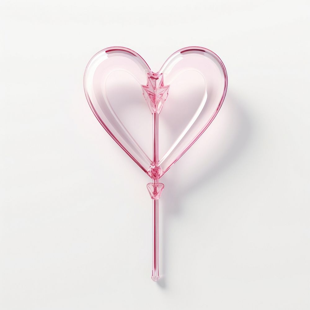 Simple cupid Arrow lollipop jewelry candy.