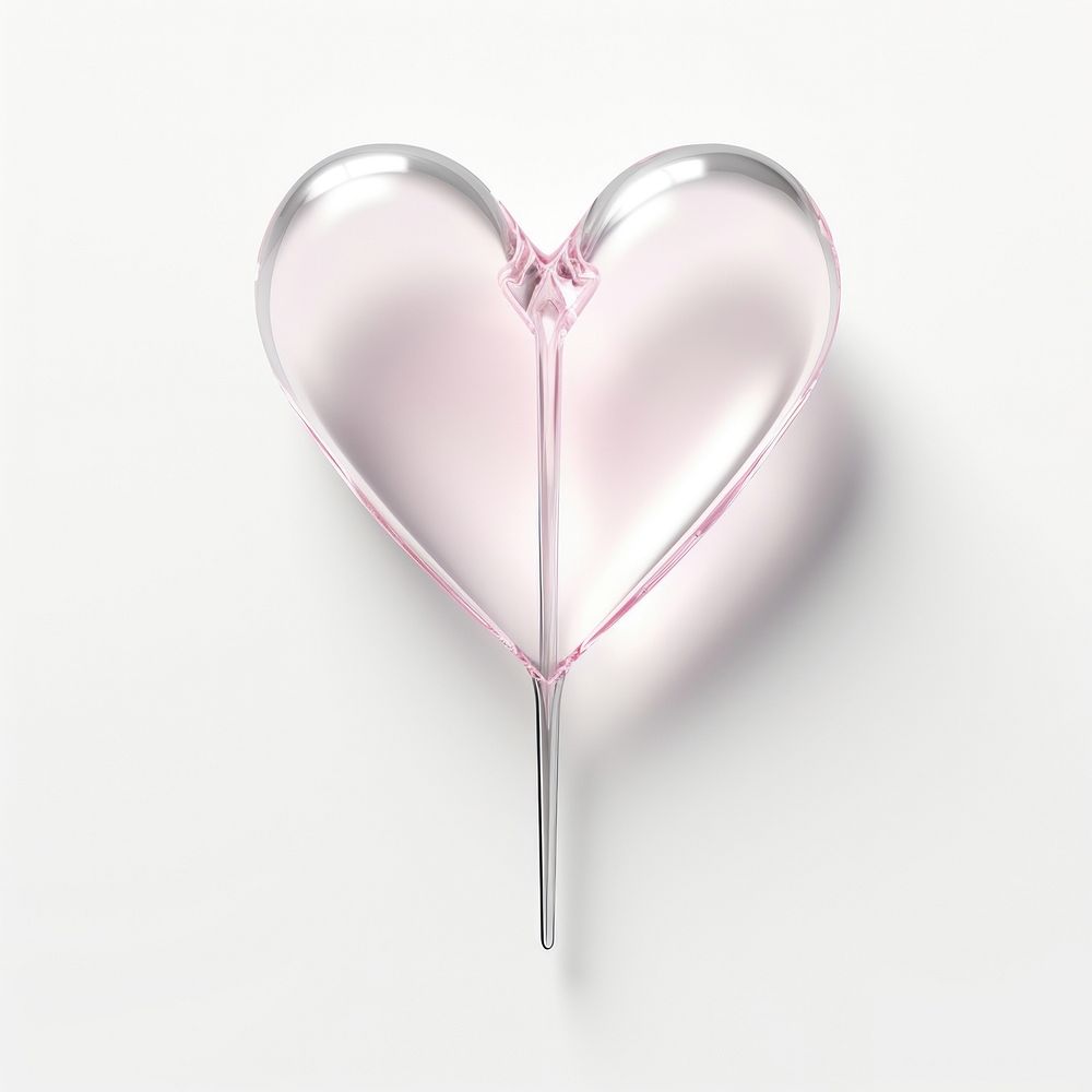 Simple cupid Arrow heart white background confectionery.