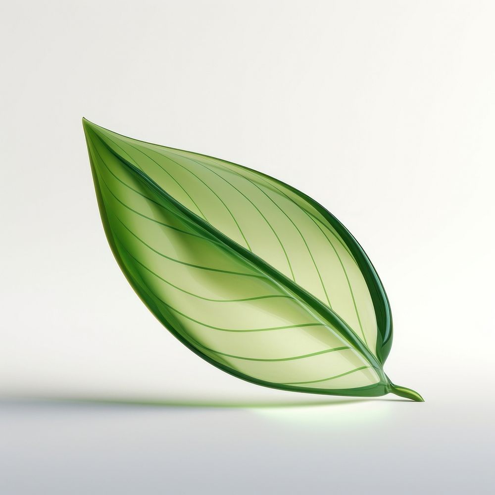 Simple leaf plant green freshness.