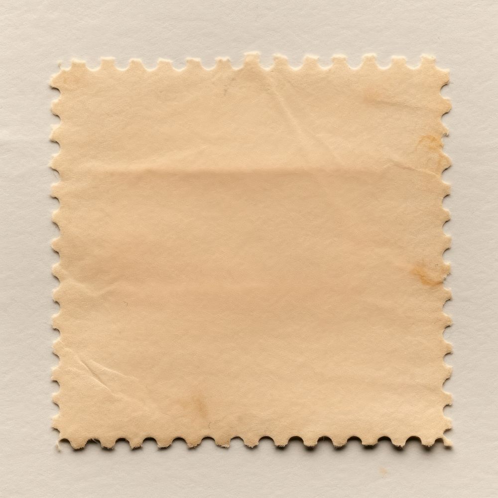 Vintage postage stamp with blank backgrounds paper textured.
