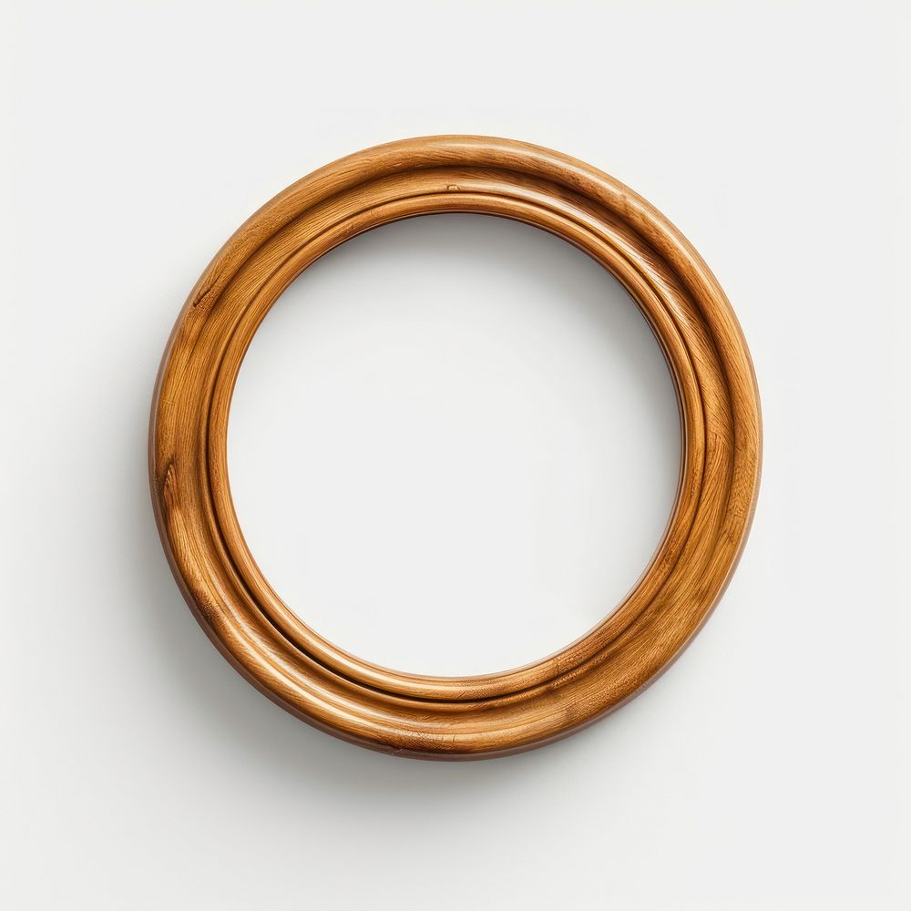 Photo frame  jewelry wood oval.