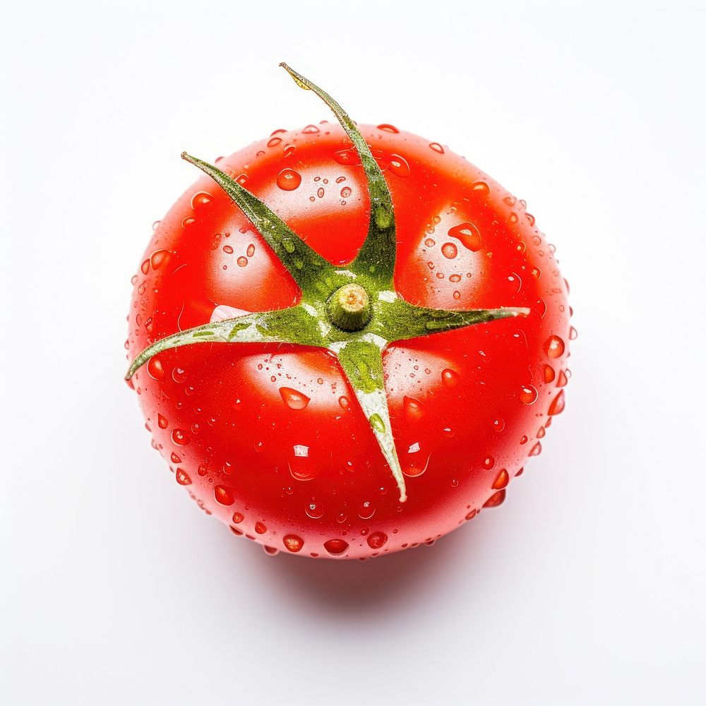 Cherry tomato slice vegetable plant food.