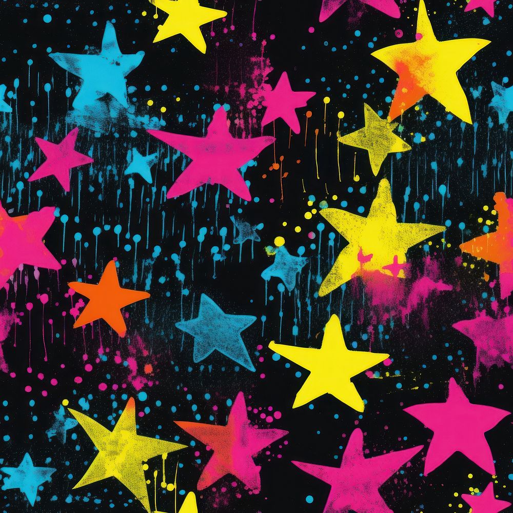 Star pattern backgrounds abstract creativity. 