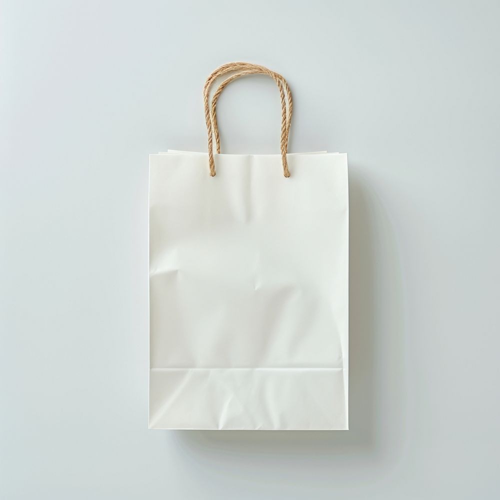 Paper shoping bag handbag accessories simplicity.