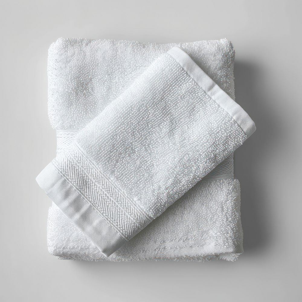 Towel  simplicity hygiene textile.