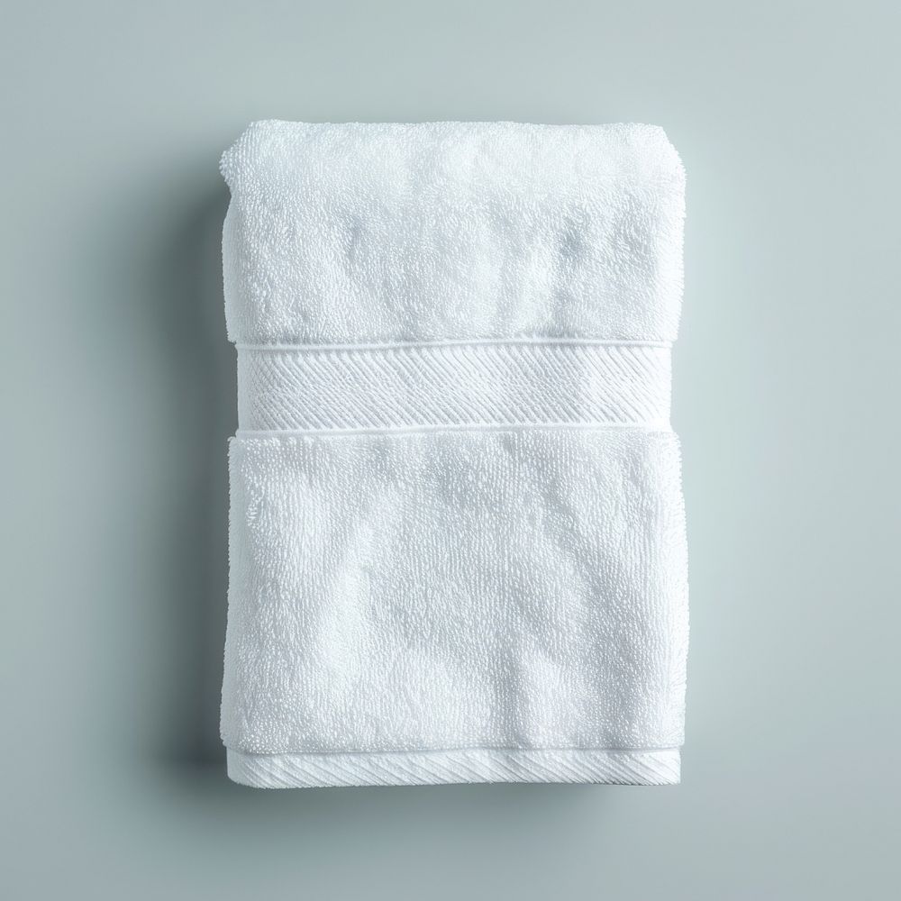 Towel  simplicity hygiene textile.