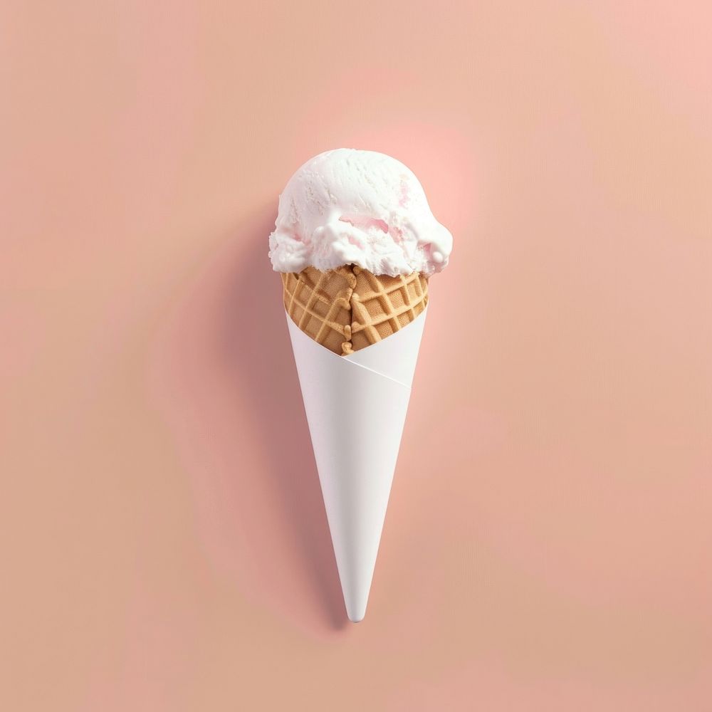 Ice cream cone  dessert food ice cream.