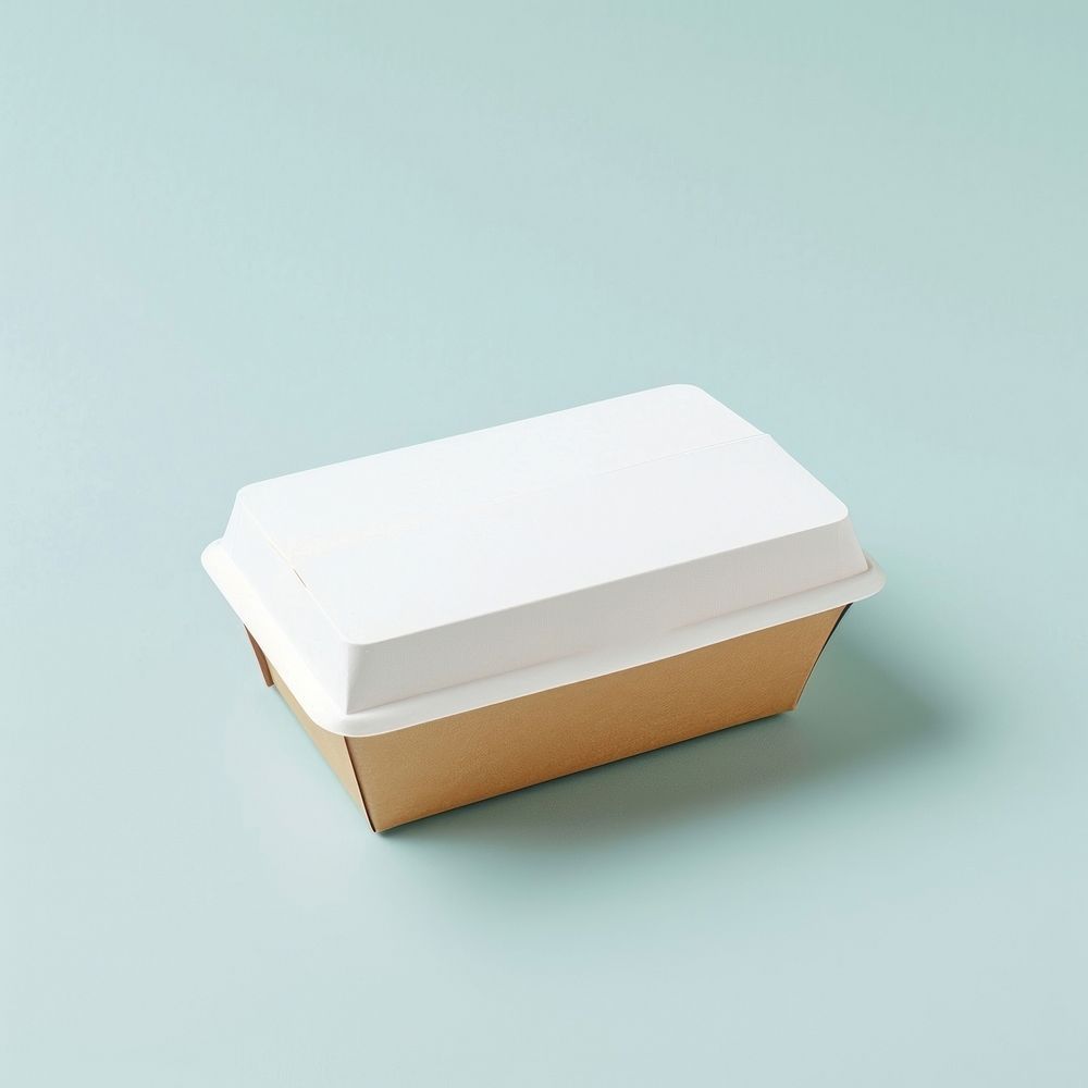 Paper lunchbox  cardboard carton paper.