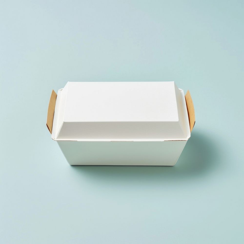 Paper lunchbox  paper cardboard simplicity.