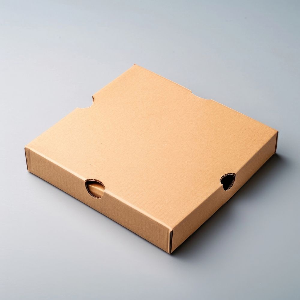 Paper pizza box cardboard carton paper.