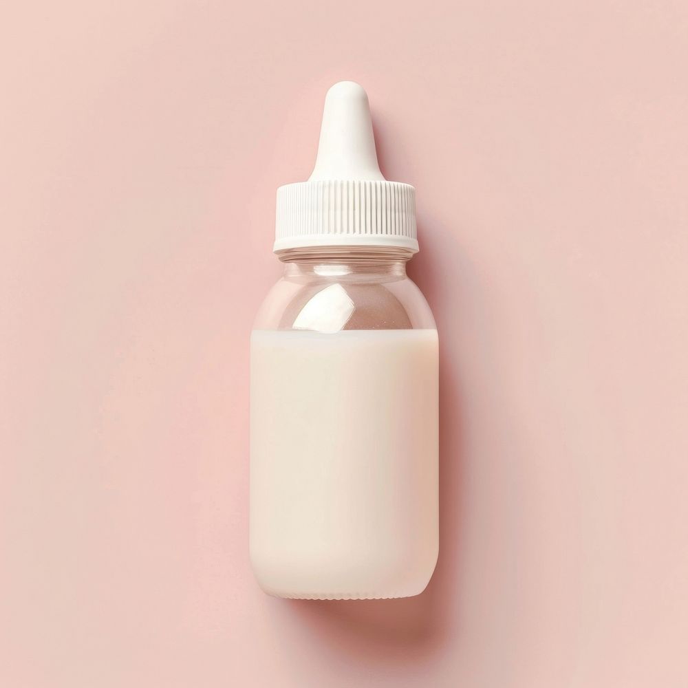 Baby bottle  milk refreshment container.