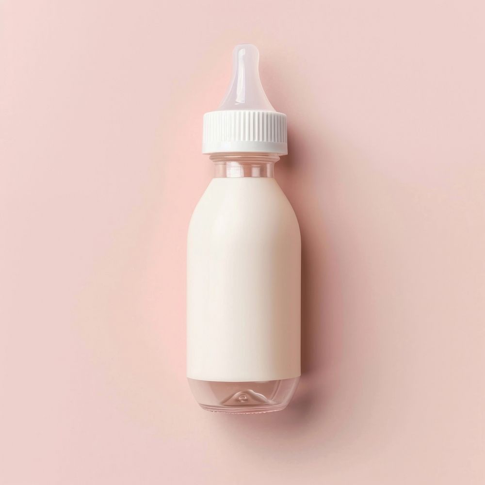Baby bottle  milk refreshment drinkware.