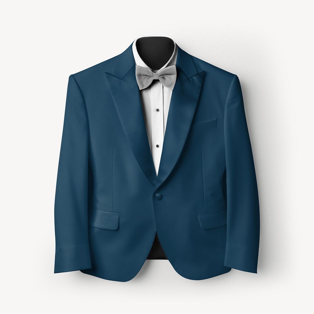 Dark teal tuxedo | Free Photo - rawpixel