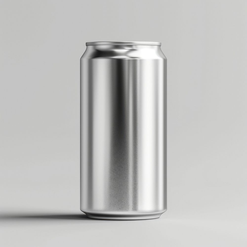 Tin can with pull tap  tin refreshment container.