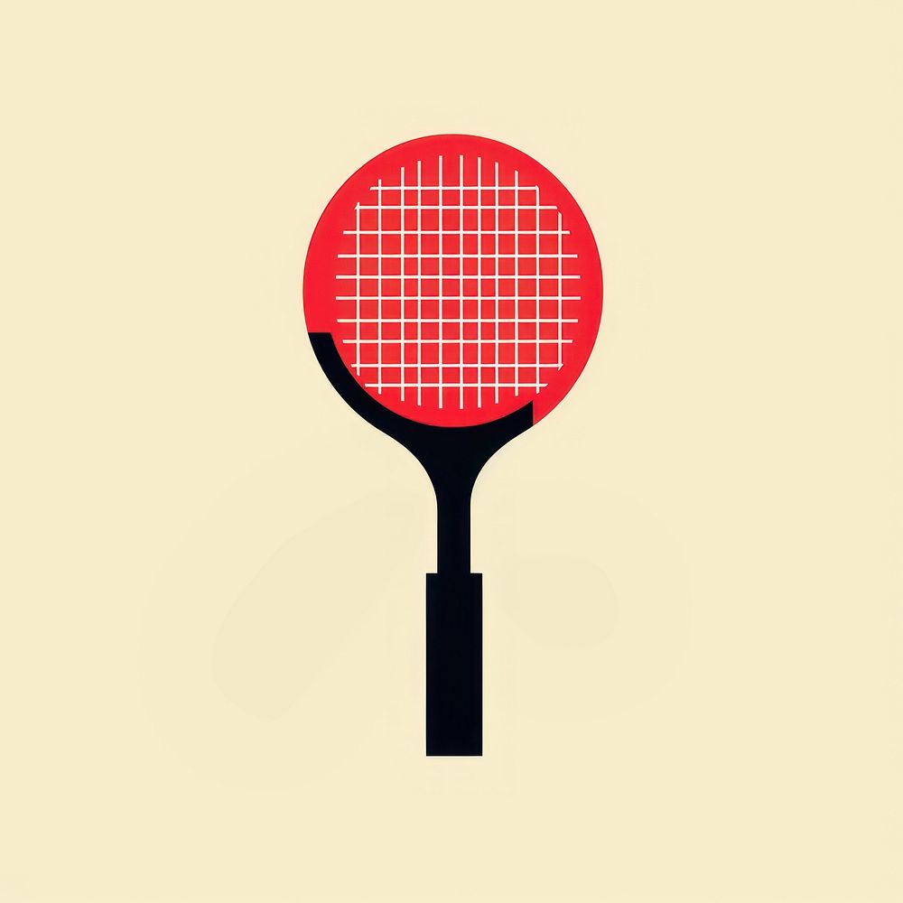 Tennis icon racket sports competition.