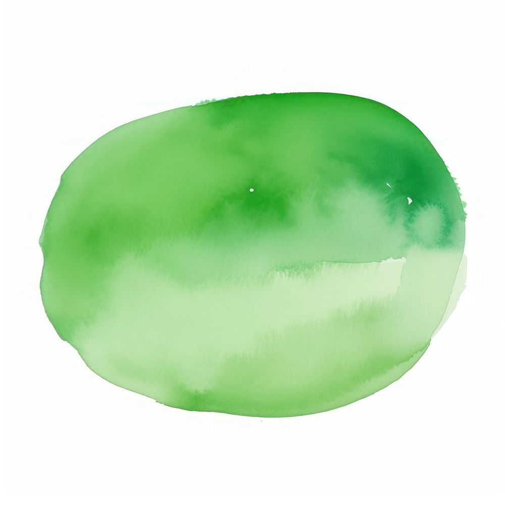Ellipse gemstone jewelry green. AI generated Image by rawpixel.