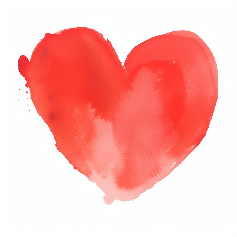 Heart backgrounds petal red. AI generated Image by rawpixel.