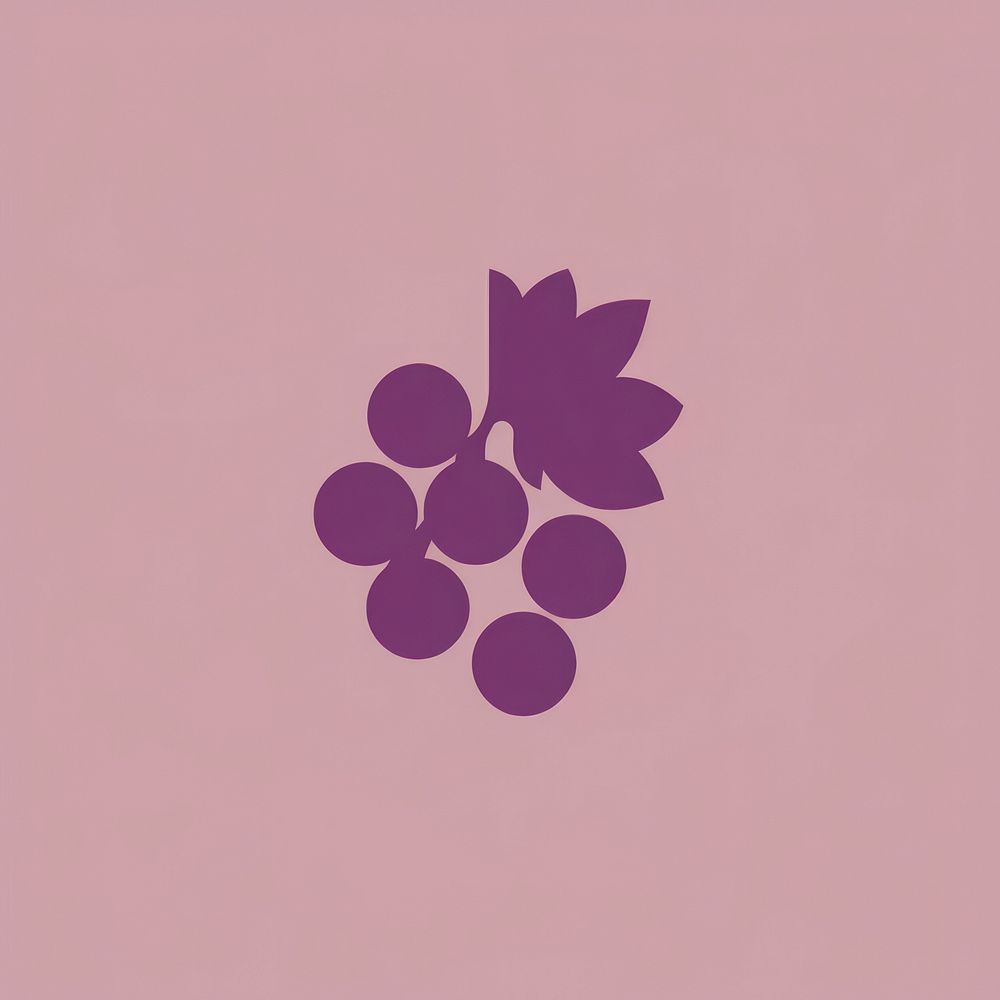 Grape icon purple plant freshness.